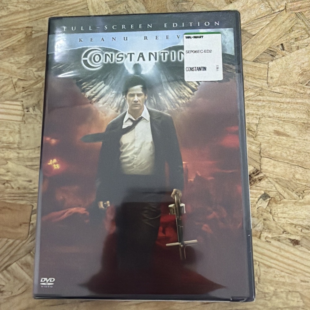 Constantine DVD 2005 Keanu Reeves Full Screen Edition New Sealed R Rated